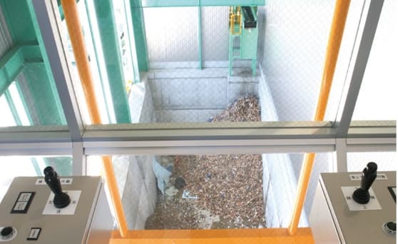 焼却物集積ピット